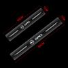4Pc Car Threshold Protector Transparent Decorative Badge 3D Sticker For Opel Insignia Astra Antara Meriva Zafira H G Corsa