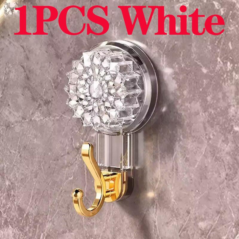 

High Quality Suction Cup Hook, Non Punching Strong Vacuum Bathroom Waterproof Suction Cup Hook, Bathroom Kitchen Accessories