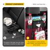 WUL5   Car Backseat Storage Box Hanging Hook Tissue Water Cup Holder For Mercedes Benz C180 C300 W124 W176 W177 C200 C260 GLC CLE CLA