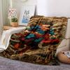 1pc Superman, Comic Flannel Blanket Soft Warm Throw for Home, Office, Travel, All-Season Cozy Bedding GiftL1249