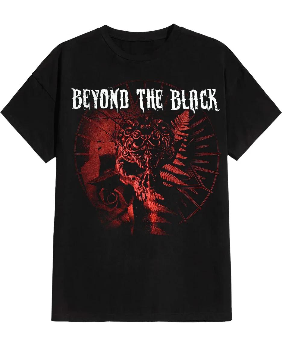 NEW Beyond The Black Band Album Heavy Cotton Black T Shirt S-5XL TR848 L