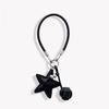 Pvc Leather Phone Lanyard With Star Pendant For Women And Men