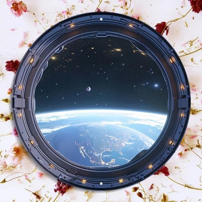 Hexenbesen Halloween Schild, Runde Aluminium Wandplakette 20x20cm