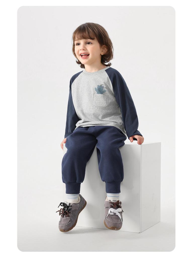 2026 European Boys' Trendy Sweatpants - Spring/Autumn Style for Kids, Baby, and Toddlers