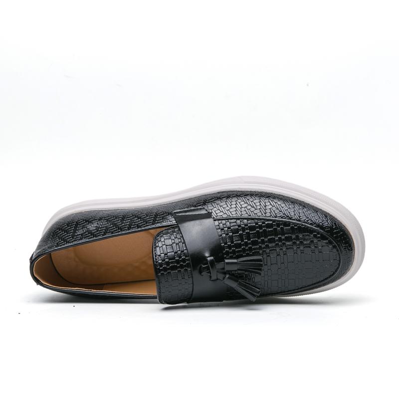 Leather Shoes For Man Genuine Leather Big Size Shoes High Quality Designer Formal Shoes Casual Shoes Fashion Business