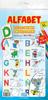 Alphabet. Faltbare Malvorlage Mit Stickern Xl. Jako