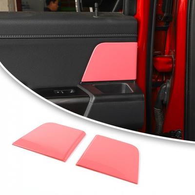 Inner Rear Door Handles Panel Trim Cover For Ford F150 2021-22 Pink Accessories