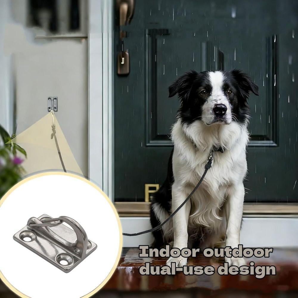 Multi-functional Wall Mount Holder 316 Stainless Steel Dogs Leash Hook Wall Hooks Outdoor