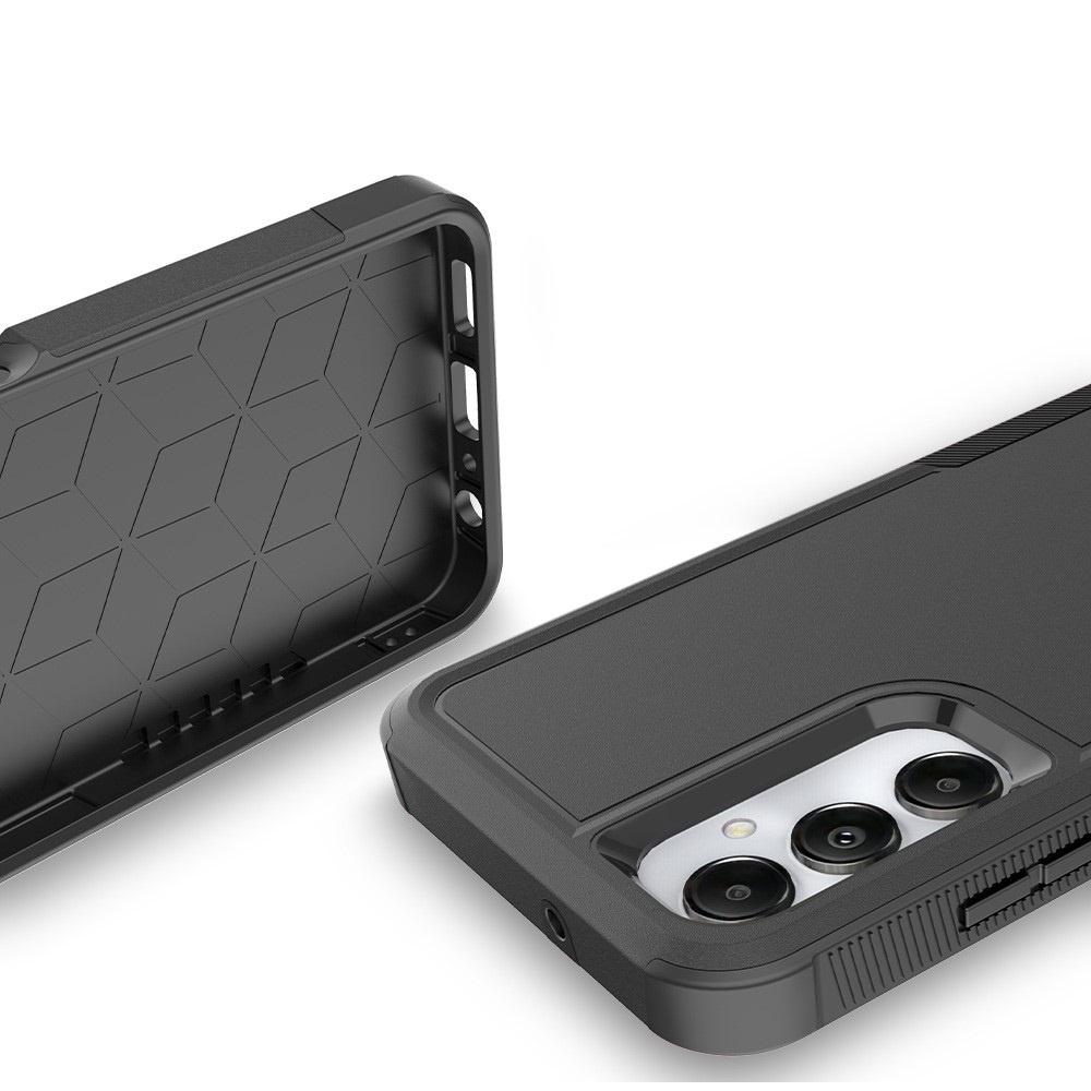 Armored Case for Samsung Galaxy A05s 4G, Dual Shockproof, Black