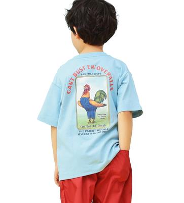 Lee Light Blue Back Print Men's T-Shirt