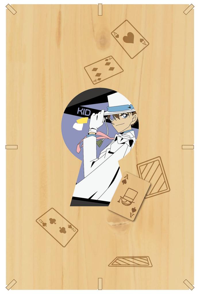 Ensky Detective Conan Detective and His Reliable Companion Paper PT-WL17