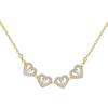 Necklace - Four-Leaf Clover - Copper - Removable Pendant - Elegant