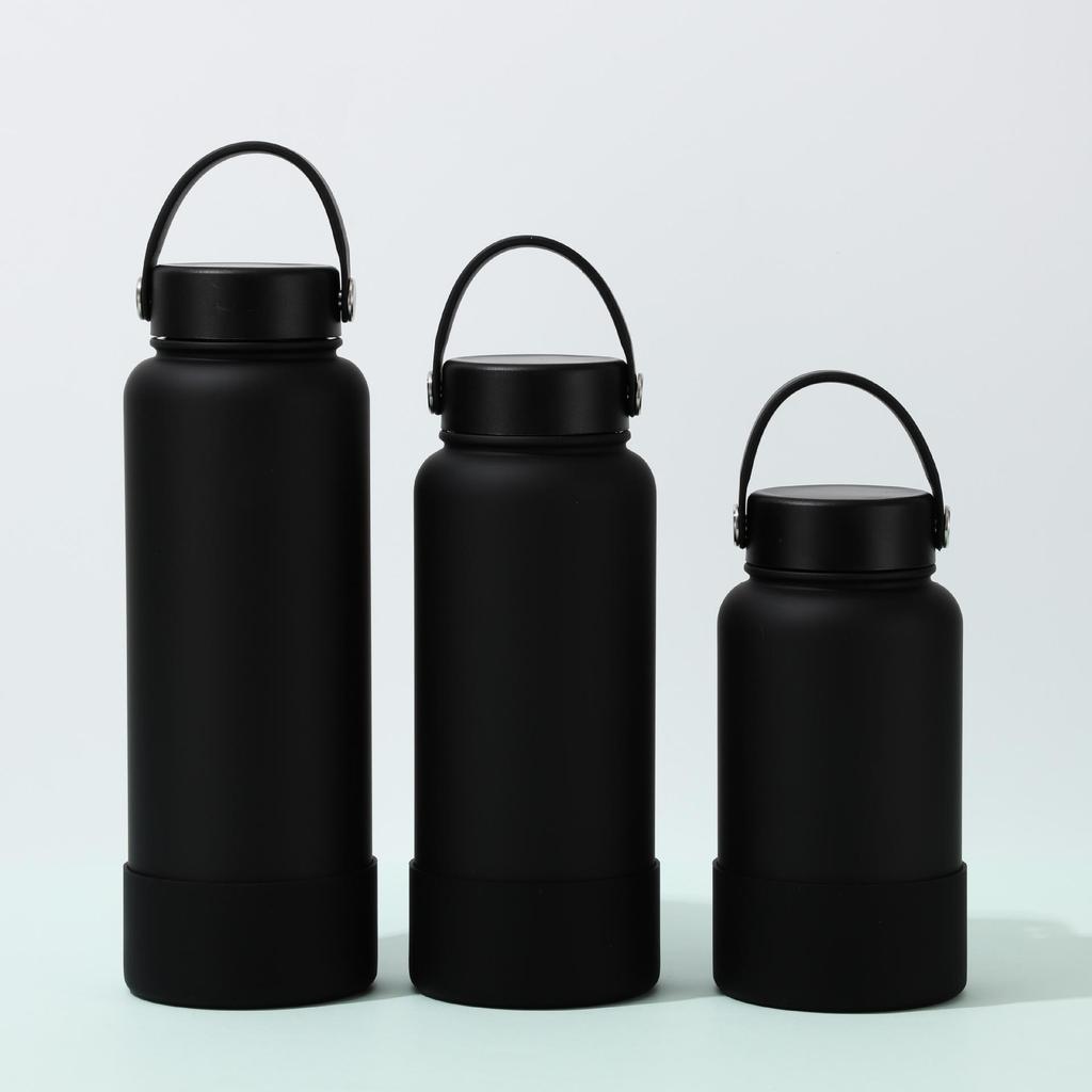 High-Value 316 Stainless Steel Macaron Thermos Bottle with Lanyard - Stylish, Portable, Insulated Sports Water Bottle