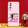 Stylish Playing Handball Case For Honor Magic 8 5 6 7 Pro Honor Win RT 50 70 90 200 400 Lite X8c X9b X9c X9a X9d Cover