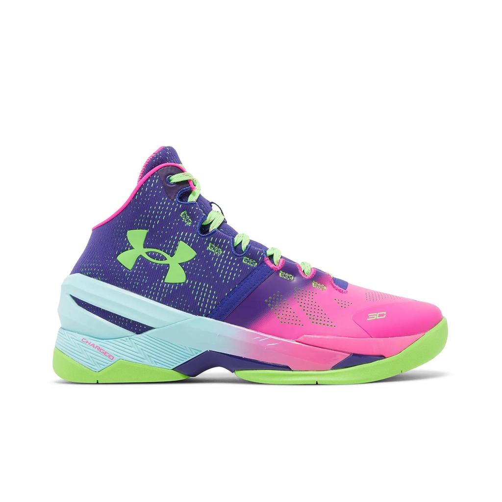 Under Armour Curry 2 Retro 'Northern Lights' 2022 (Unisex) Basketball Shoes 3026052 600