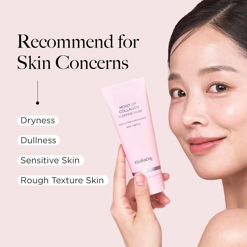 ElishaCoy Moist Up Collagen Sleep Mask 50ml