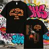2025 Summer Rapper Mora Lo Mismo De La Otra Vez Tour Merch T Shirt Men Leisure O-Neck T-Shirt Hip Hop Gothic Short Sleeve Tees