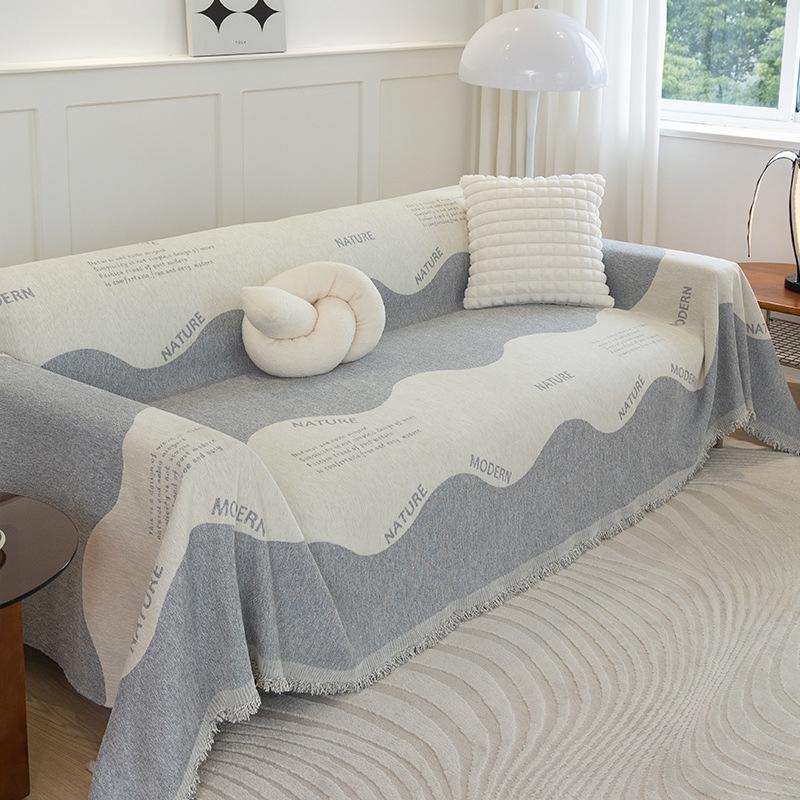 Chenille Sofa Towel Simple Modern Sofa Blanket Anti-Cat Scratch Sand Release Four Seasons Universal Leather Sofa Cover Cover Cover Cloth