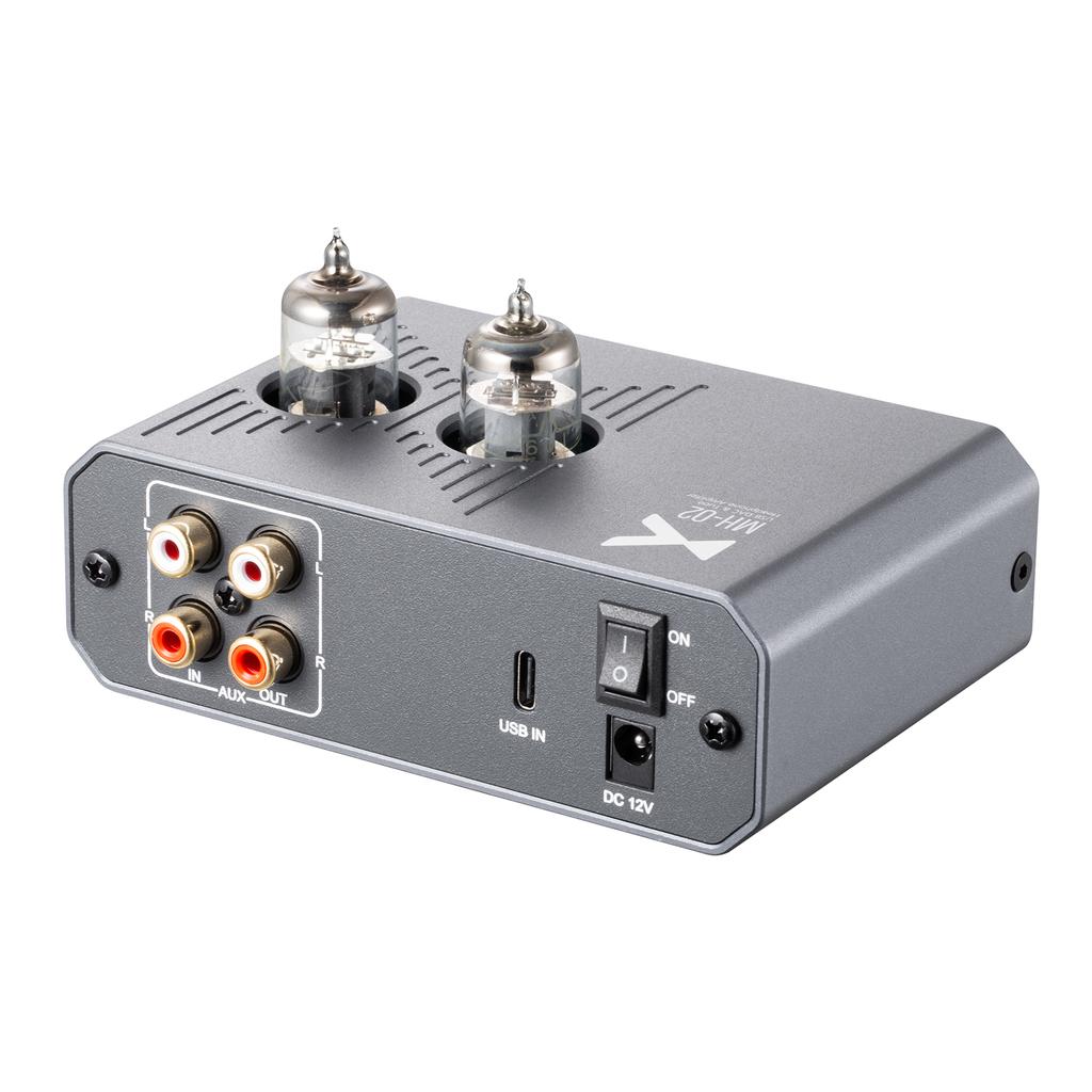 xDuoo MH-02 USB DAC Tube Headphone Amplifier CS43131 DAC Chip PCM 32Bit/384kHz DSD256 Double 6J1