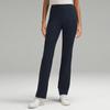 High-Waist Slim Fit Flared Trousers: Anti-Wrinkle, Elastic, with Pockets and Hip Lift for Casual Commute
