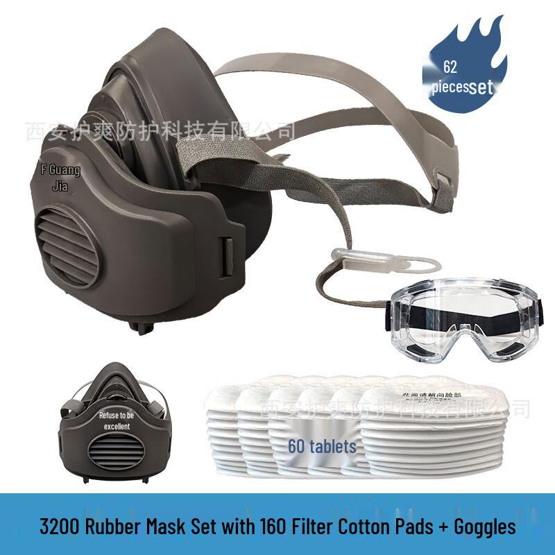 Yuanzu Half Face Dust Mask Kit
