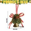 Christmas Bells For Door Iron Farmhouse Decor Christmas Hangable Bells For Entryway Hallway Staircase Living Room Dining Room