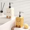Cheesecake Ceramic Hand Sanitizer Bottle Creative Cute Bathroom Soap Dispenser Home Ceramic Shampoo Body Wash Storage Bottle New