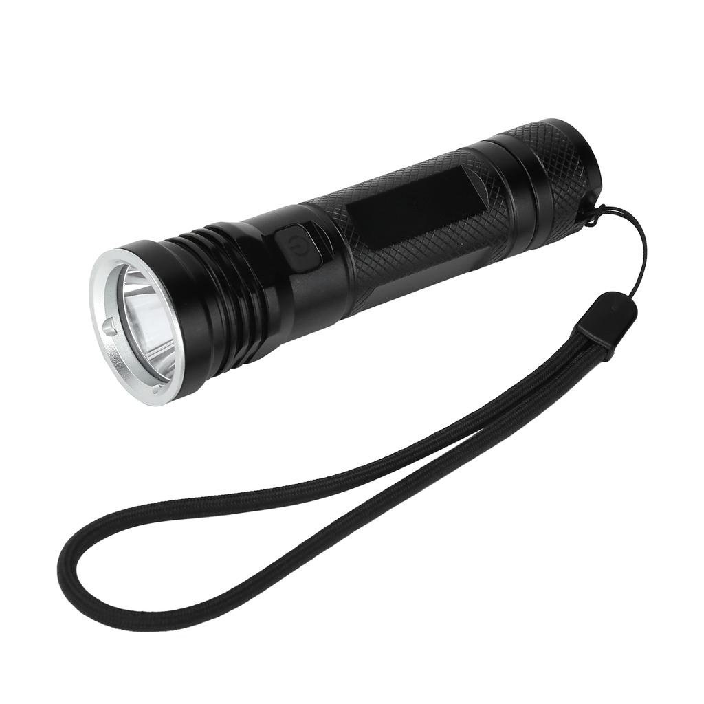 Taschenlampe USB-Aufladung Aluminium Mini Mehrfachmodus-Taschenlampe für Radfahren Nachtstraßen Notfall Outdoor