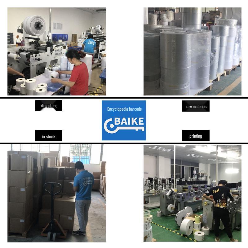 Waterproof Thermal Barcode Label, 60x40mm, 100x150 Sheets, Self-Adhesive, Blank.