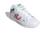 Adidas Originals C Abrasion Resistant Low top Skateboard Shoes White Green Red Children Aged 3 7 Years Old FX5977