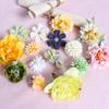 Mehrfarbig Gemischt Künstliche Blumen Seidenrose Kunstblumen für Heimdeko Hochzeitsdekoration DIY Bastelgirlande Bouquet-Accessoire