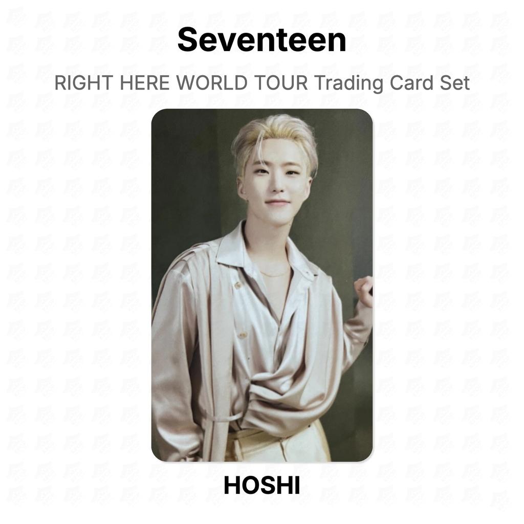 Seventeen RIGHT HERE WORLD TOUR Trading Card Set Official Photocard