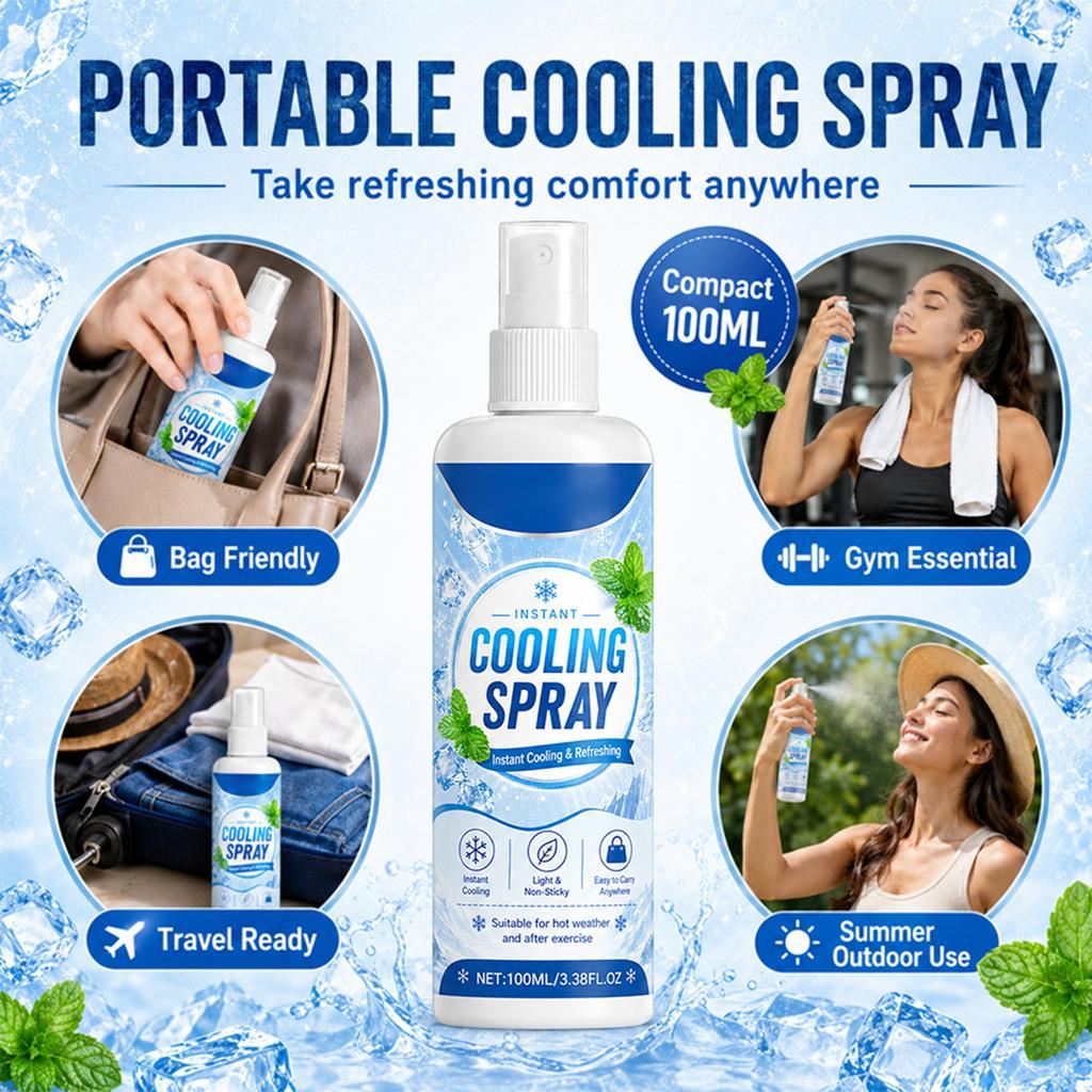 Summer Clothing Spray - Fabric Mist, 2-Pack (100ml + 50ml)