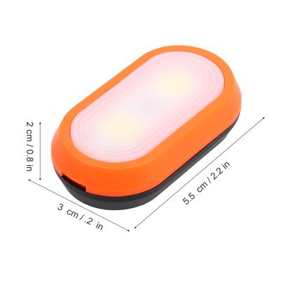 LED Running Lamp, Clip On Water Resistant   Light for Night Running Cycling Walking, with 2   Batteries