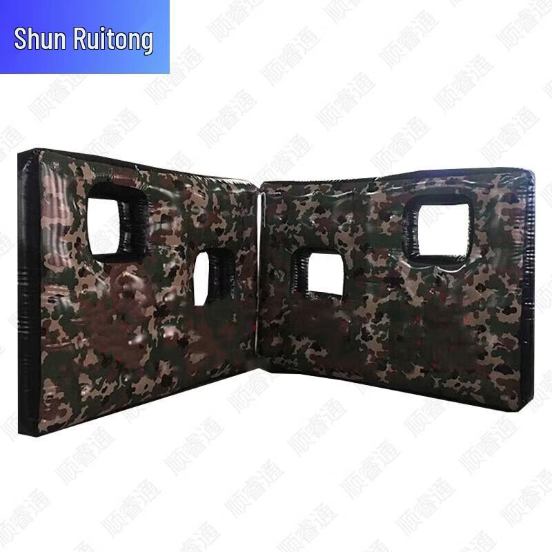 

Inflatable Double Window Wall Training Bunker