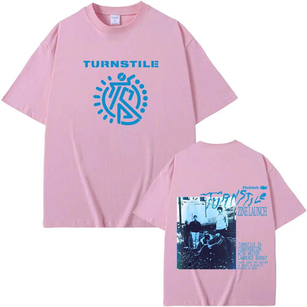 TURNSTILE Tshirts 2025 New Tour Graphic Print T-shirts Men Women Fashion Casual Rock Streetwear Short Sleeve Cotton Tops
