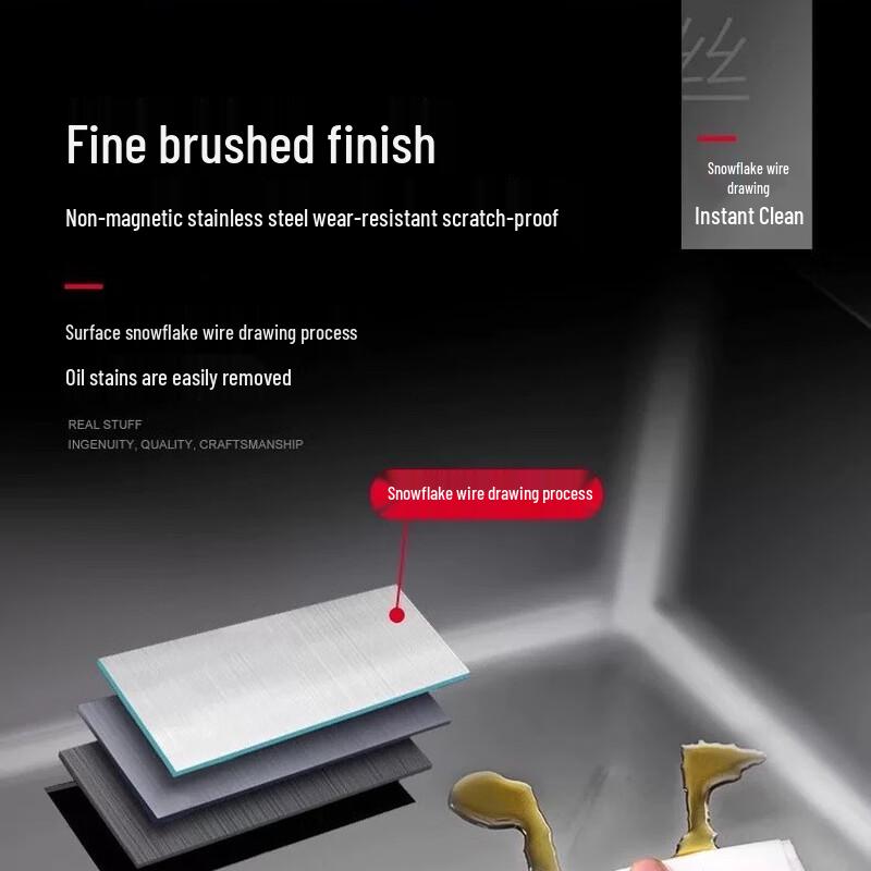 YIXI Stainless Steel Double Basin Sink with Stand