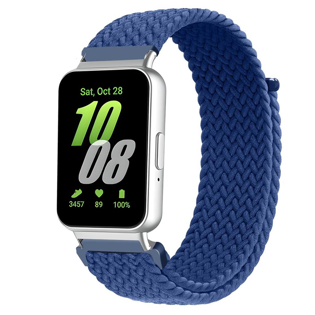 Bands for Galaxy Fit 3 Strap Accessories Sport Nylon Braided Adjustable Replacement Correa Bracelet for Samsung Galaxy Fit3 Band