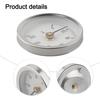 Bimetallic Temperature Gauge Stainless Steel Thermometer Industrial Heating Silver Robust Stainless Steel Tube For Heating