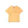 Nike Sportswear Tech Pack Logo Crew Neck Short Sleeve T-Shirt Women Tops Light-Melon-Orange DC8116-884