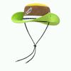 Color-blocked Design Fishermen Cap Sun Protection Big Brim Hats New Travel Bucket Hats  Outdoor Use