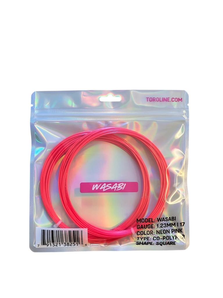 Toroline Single Wasabi Pink 123 Tennis String String