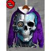 Nieuwe Skeleton Schedel Grafische 3D Print Hoodies Voor Man Oversized Hooded Sweatshirts Harajuku Trainingspakken Pullover Tops Jas Kleding