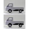Aoshima 1/32 Hakura Snap Kit No.05-SS Subaru Sambar Truck Sterling Silver Metallic Color-Coded Plastic Model
