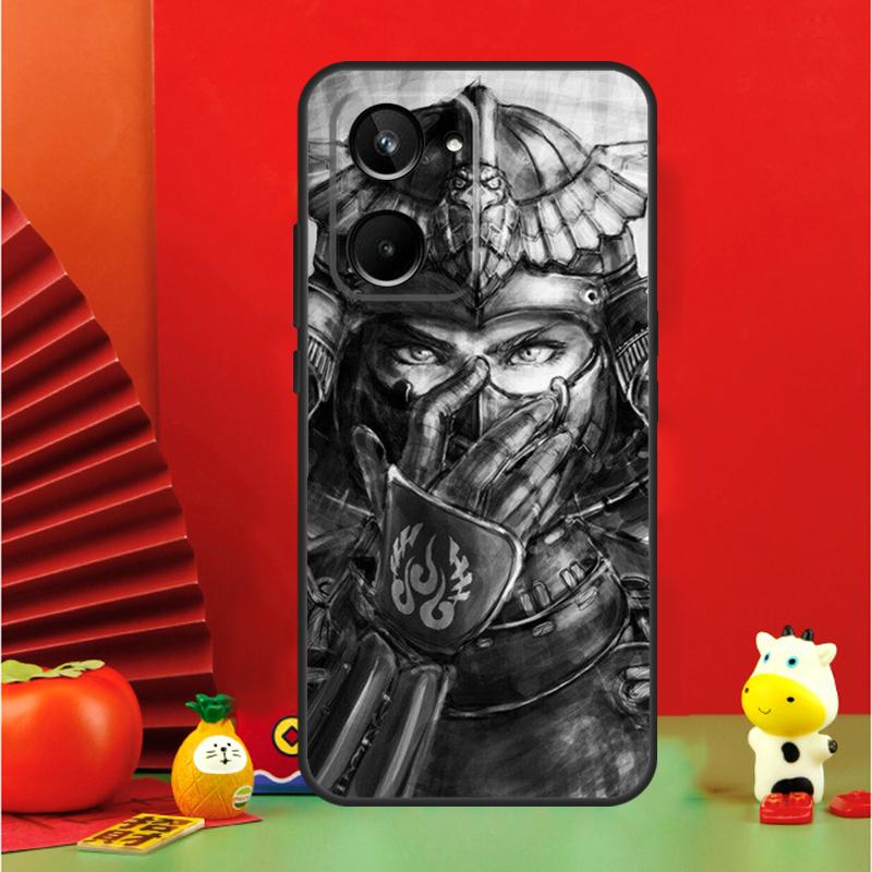 Japan The Samurai Ninja For Realme 10 11 12 13 14 Pro Plus 15 GT7 Pro GT6 C65 C67 C63 C61 C55 C51 C53 C35 C75 Case