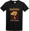 Men's Weedeater Band Goduck and Good Peed Shirt Round Collar Tee Black