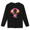 Pretty Flying Hot Air Balloon Cool Sunset Ballooning Lovers T Shirt Vintage Washed Designer Clothes Slightly Breathable
