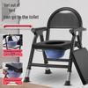 Folding Commode Chair for Elderly, Patients, and Pregnant Women: Home Use & Shower Chair