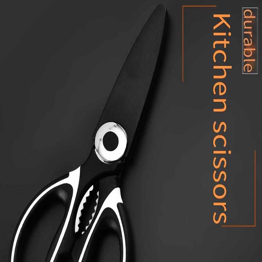 [Heavy Duty] 1pc Multifunctional Metal Scissors | Heavy Duty Steel | For Cutting Duck, Fish, Meat Chicken Bones, Pizza, and Salad | Barbecue Use