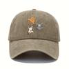 The Cute Style of the Three Cat Printed Baseball Cap Is Suitable for Daily Leisure Activities,entertainment,and Travel Equipment